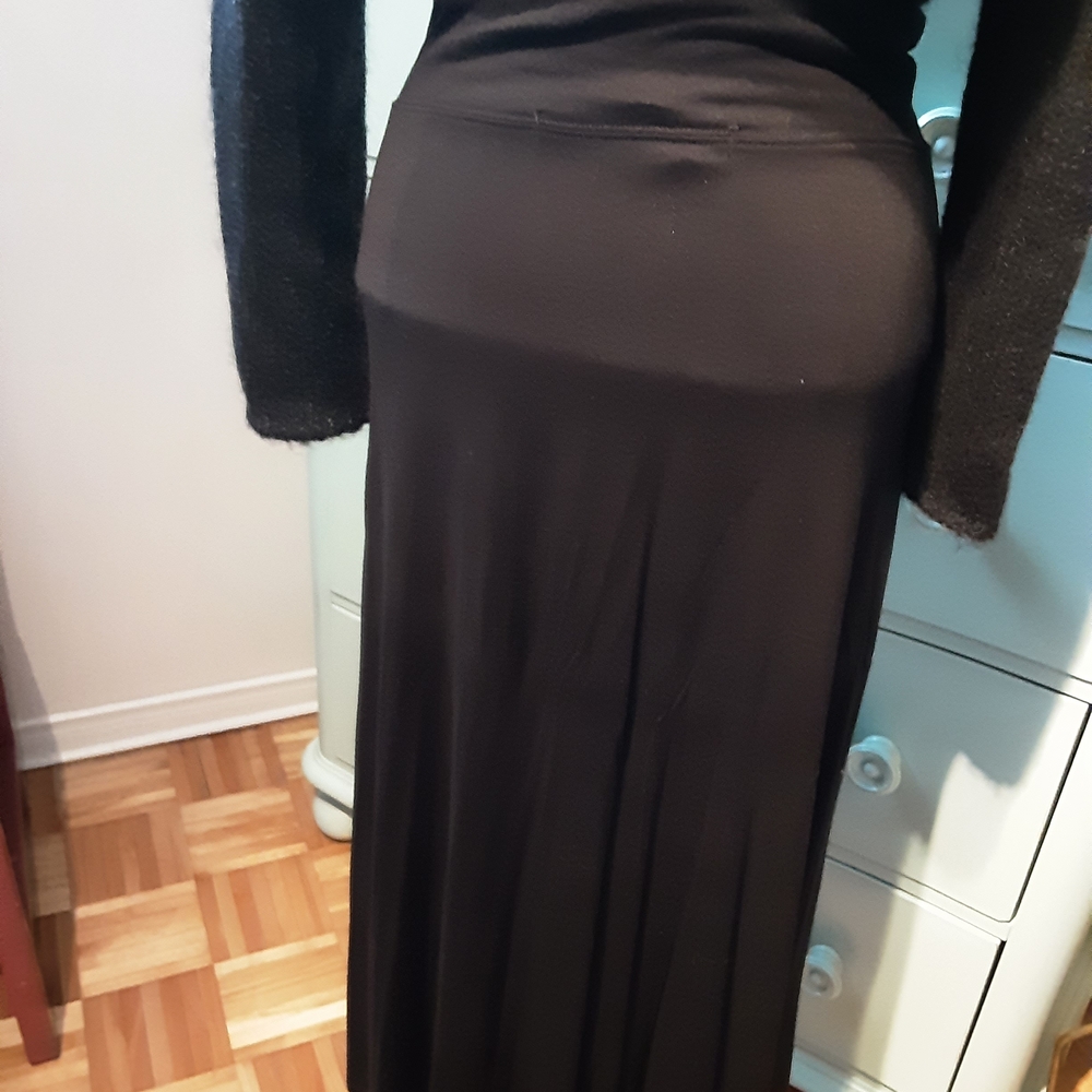 Kensie Black Maxi Skirt